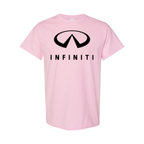 Youth Kids Infiniti Luxury Car Cotton T-Shirt | Color: Pink | Main