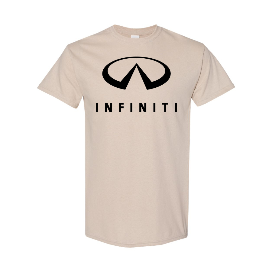 Youth Kids Infiniti Luxury Car Cotton T-Shirt | Color: Tan | Main