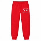 Infiniti youth jogger sweatpants in Red, Youth Large ages 10–12