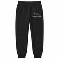 Jaguar youth jogger sweatpants in Black, Youth Large ages 10–12