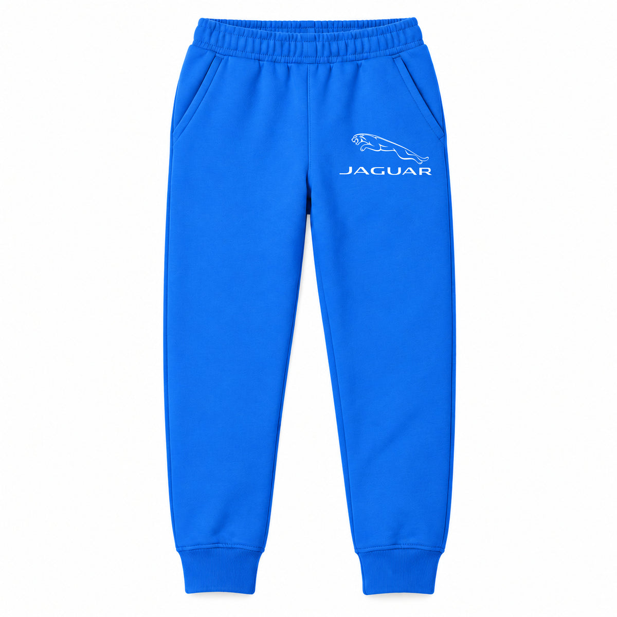 Jaguar youth jogger sweatpants in Blue, Youth Large ages 10–12