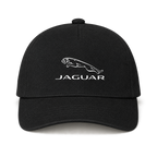 Jaguar Symbol Car Dad Baseball Cap Hat | Color: Black | Image 1