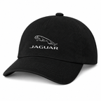 Jaguar Symbol Car Dad Baseball Cap Hat | Color: Black | Image 2