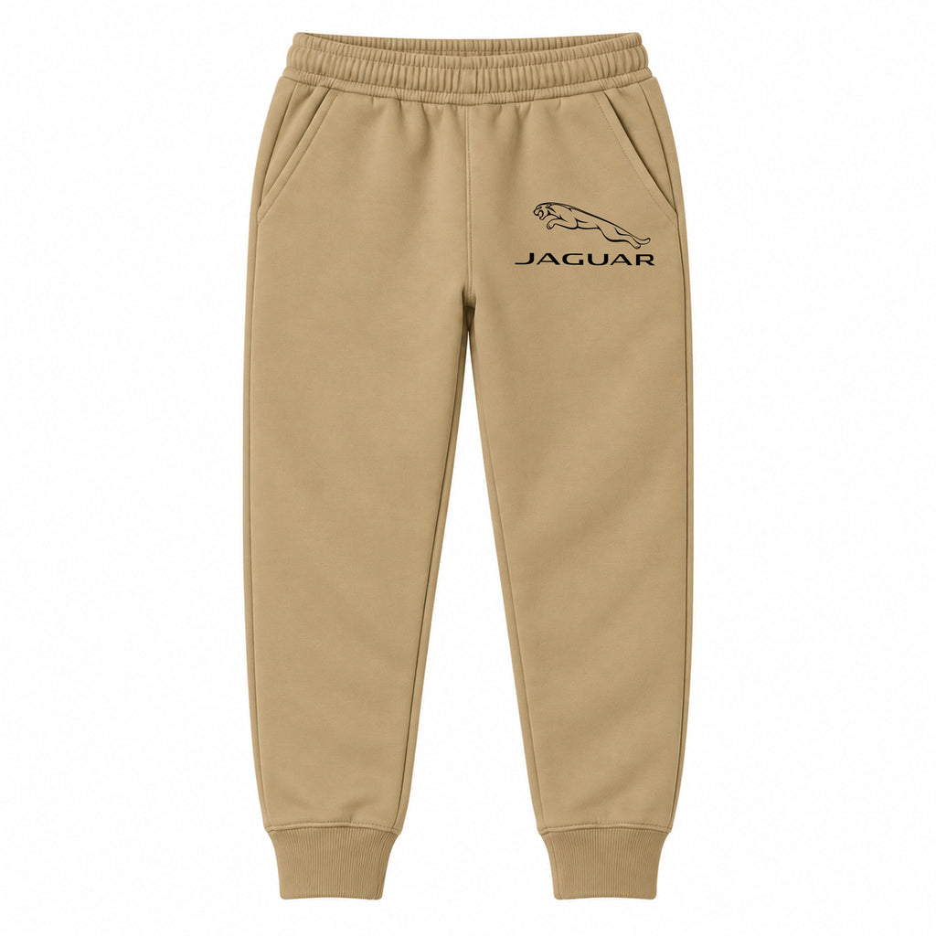 Jaguar youth jogger sweatpants in Khaki, Youth Large ages 10–12