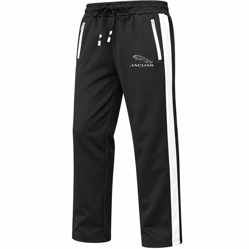 Men's Jaguar Symbol Car Dri-Fit TrackSuit | Color: Black | Image 4