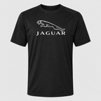 Jaguar Symbol polyester T-shirt — Black — original logo