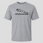Jaguar Symbol polyester T-shirt — Grey — original logo