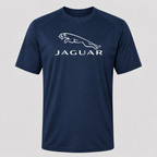 Jaguar Symbol polyester T-shirt — Navy — original logo