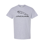 Youth Kids Jaguar Symbol Car Cotton T-Shirt | Color: Grey | Main