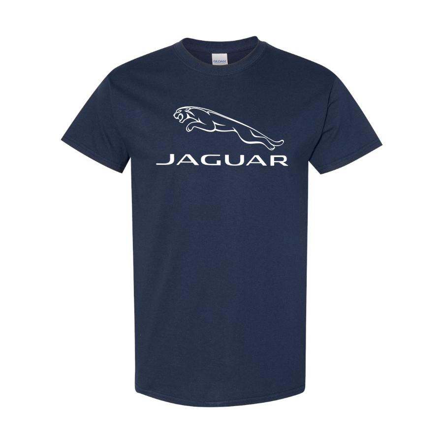 Youth Kids Jaguar Symbol Car Cotton T-Shirt | Color: Navy | Main