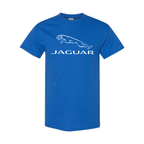 Youth Kids Jaguar Symbol Car Cotton T-Shirt | Color: Blue | Main
