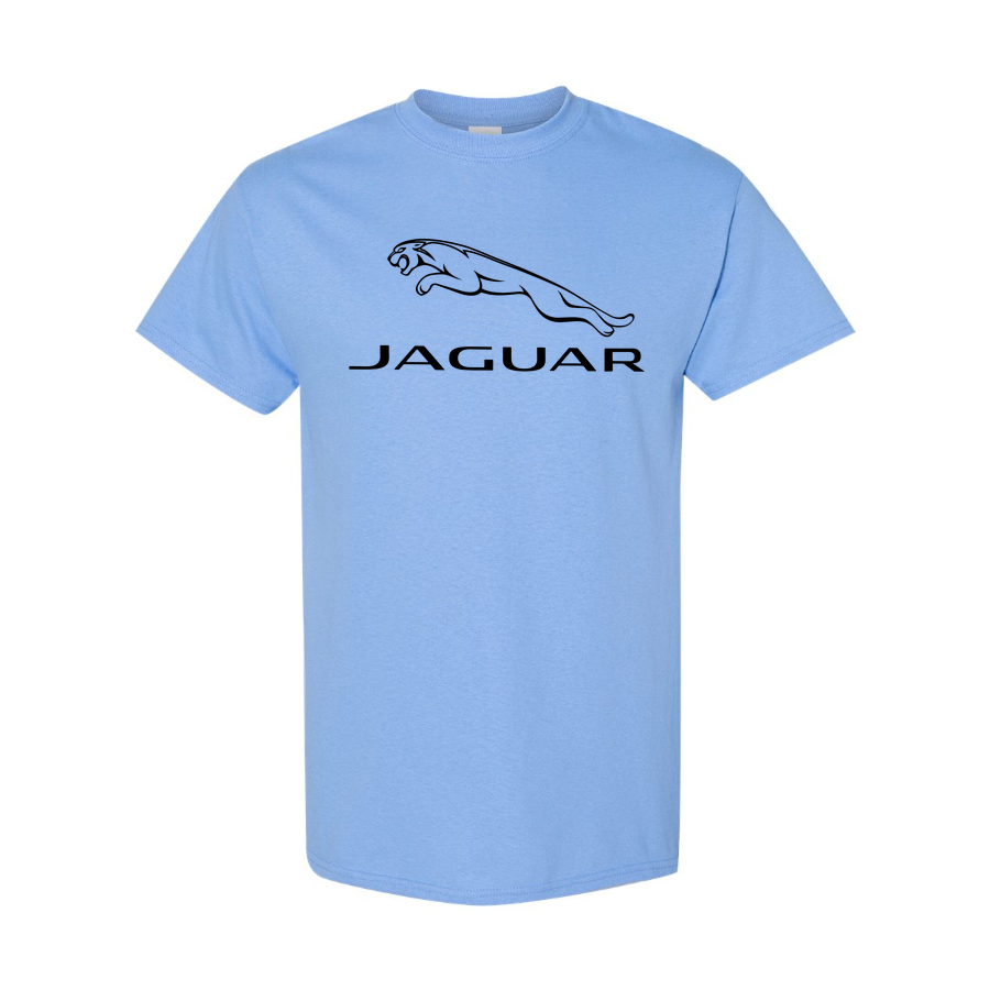 Youth Kids Jaguar Symbol Car Cotton T-Shirt | Color: Sky Blue | Main
