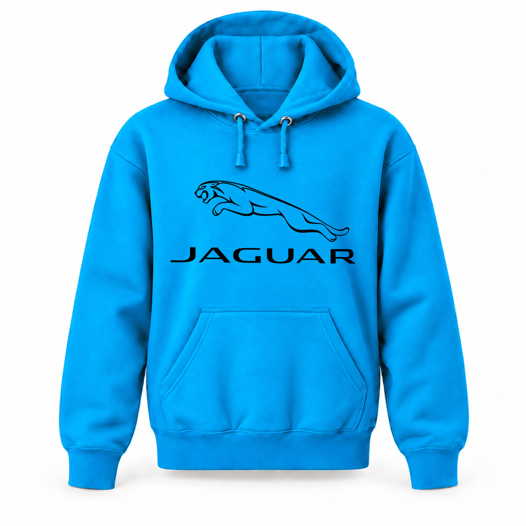 Jaguar - Youth Large Hoodie (Ages 10–12) | Color: Turquoise