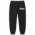 Jeep youth jogger sweatpants in Black, Youth Large ages 10–12