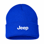 Jeep Blue beanie front main
