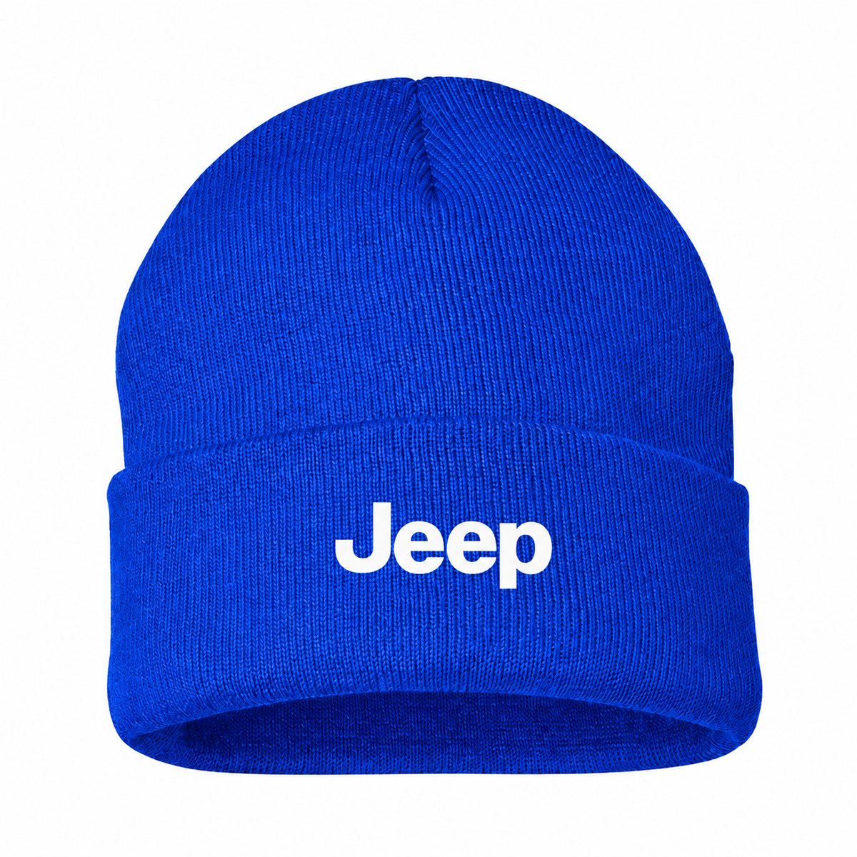 Jeep Blue beanie front main