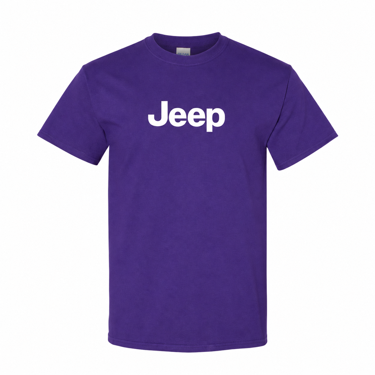 Jeep cotton T-shirt Purple front