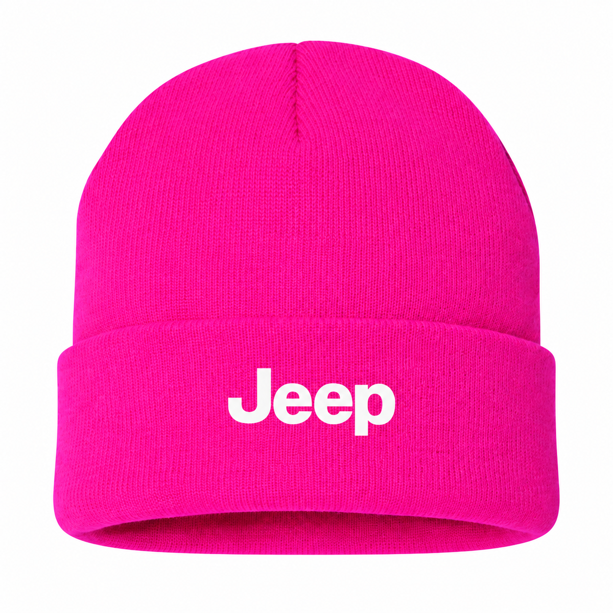 Jeep Hot Pink beanie front main