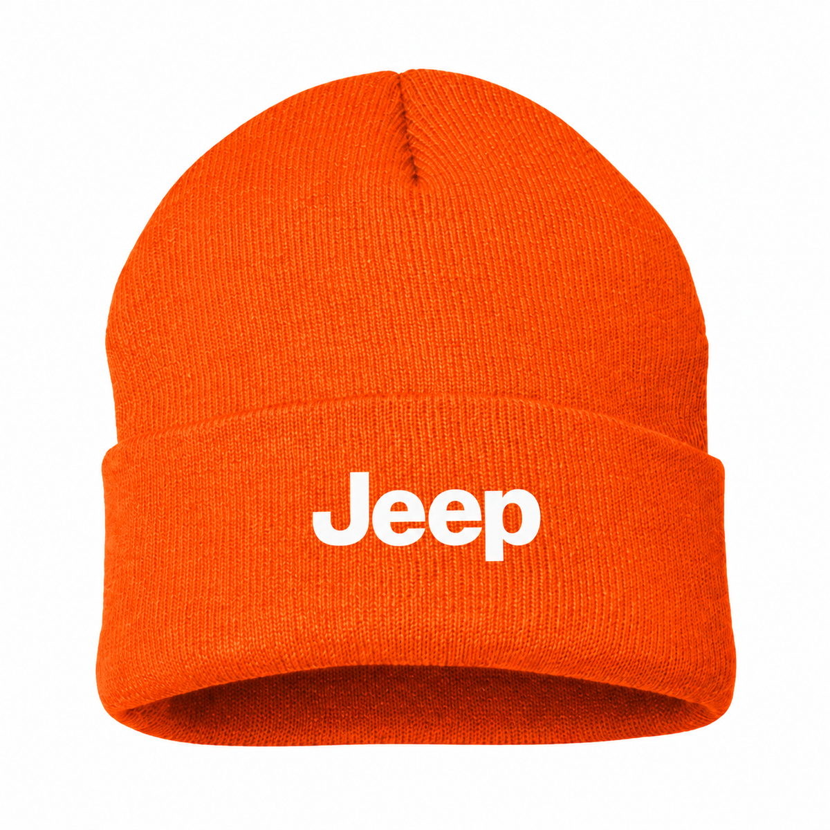 Jeep Orange beanie front main