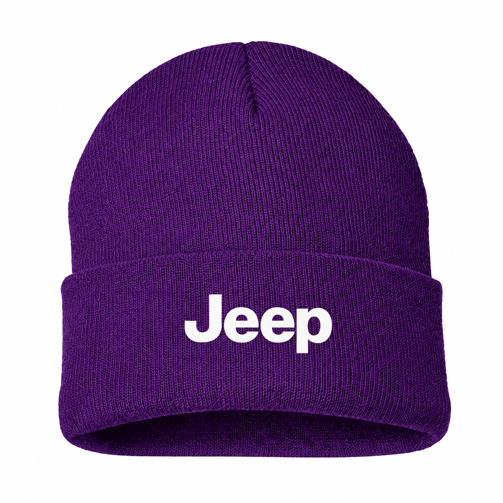 Jeep Purple beanie front main