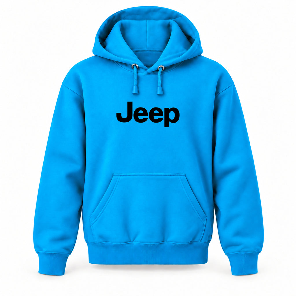 Jeep - Youth Large Hoodie (Ages 10–12) | Color: Turquoise