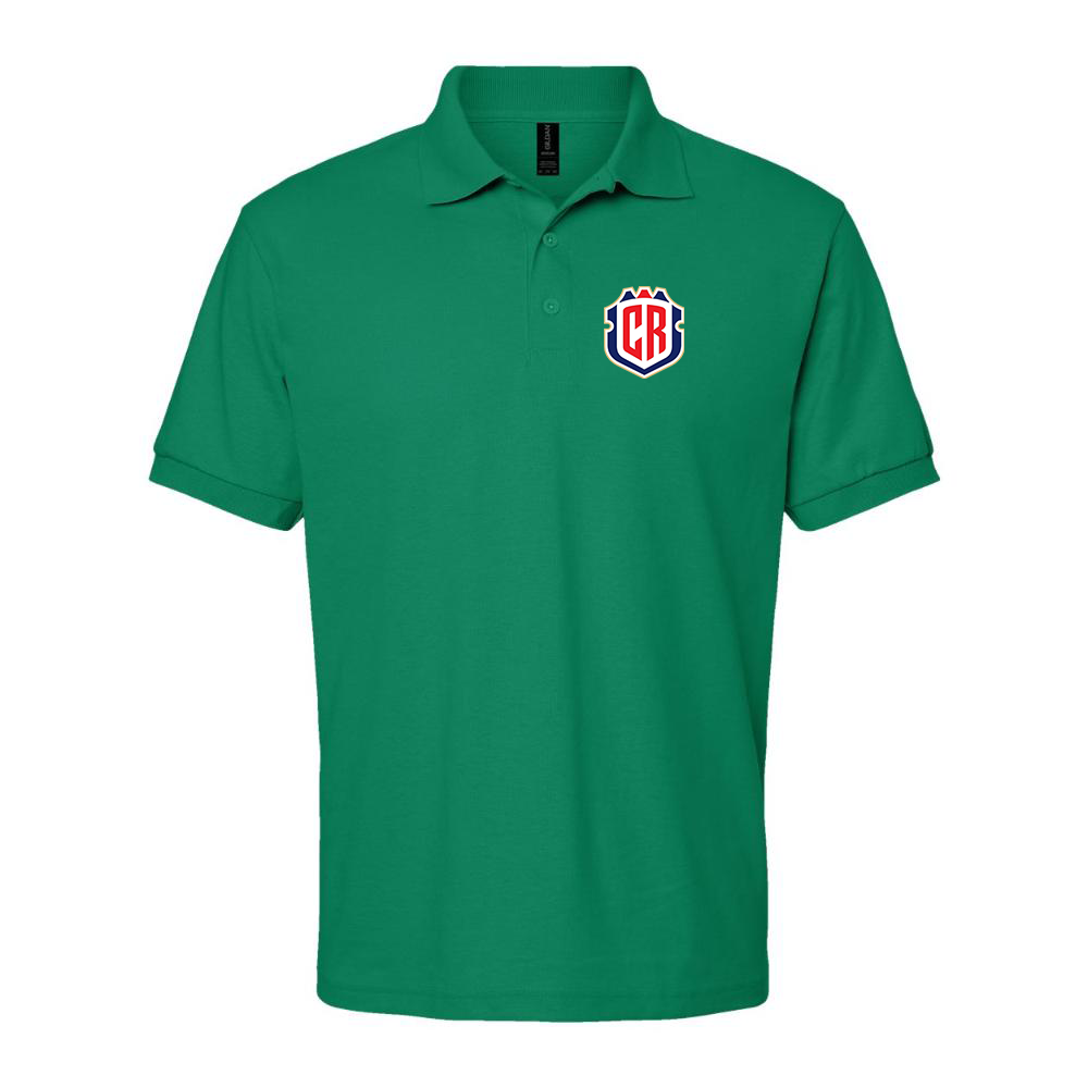 Men's Costa Rica National Soccer Team Dry Blend Polo