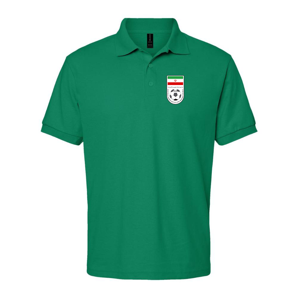 Men's Iran National Soccer Team Dry Blend Polo