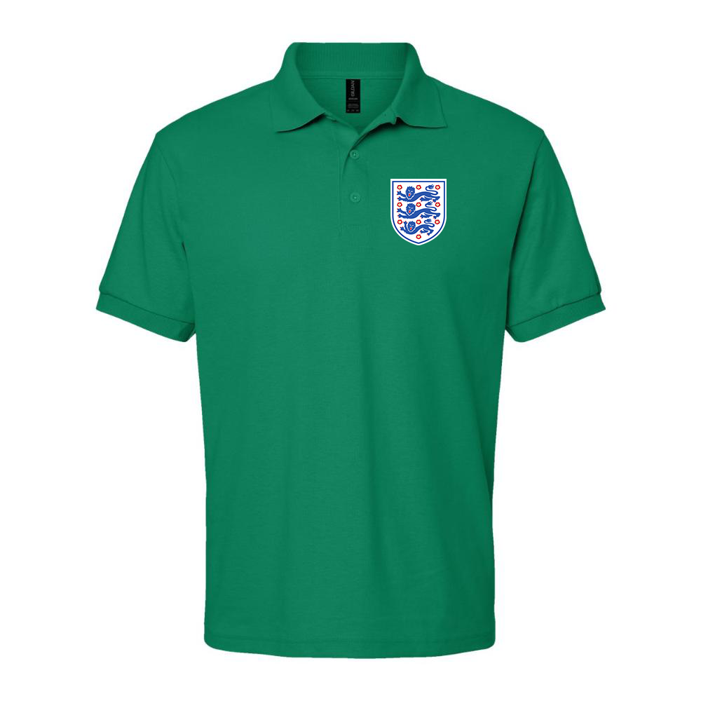 Men's England National Football Team Dry Blend Polo
