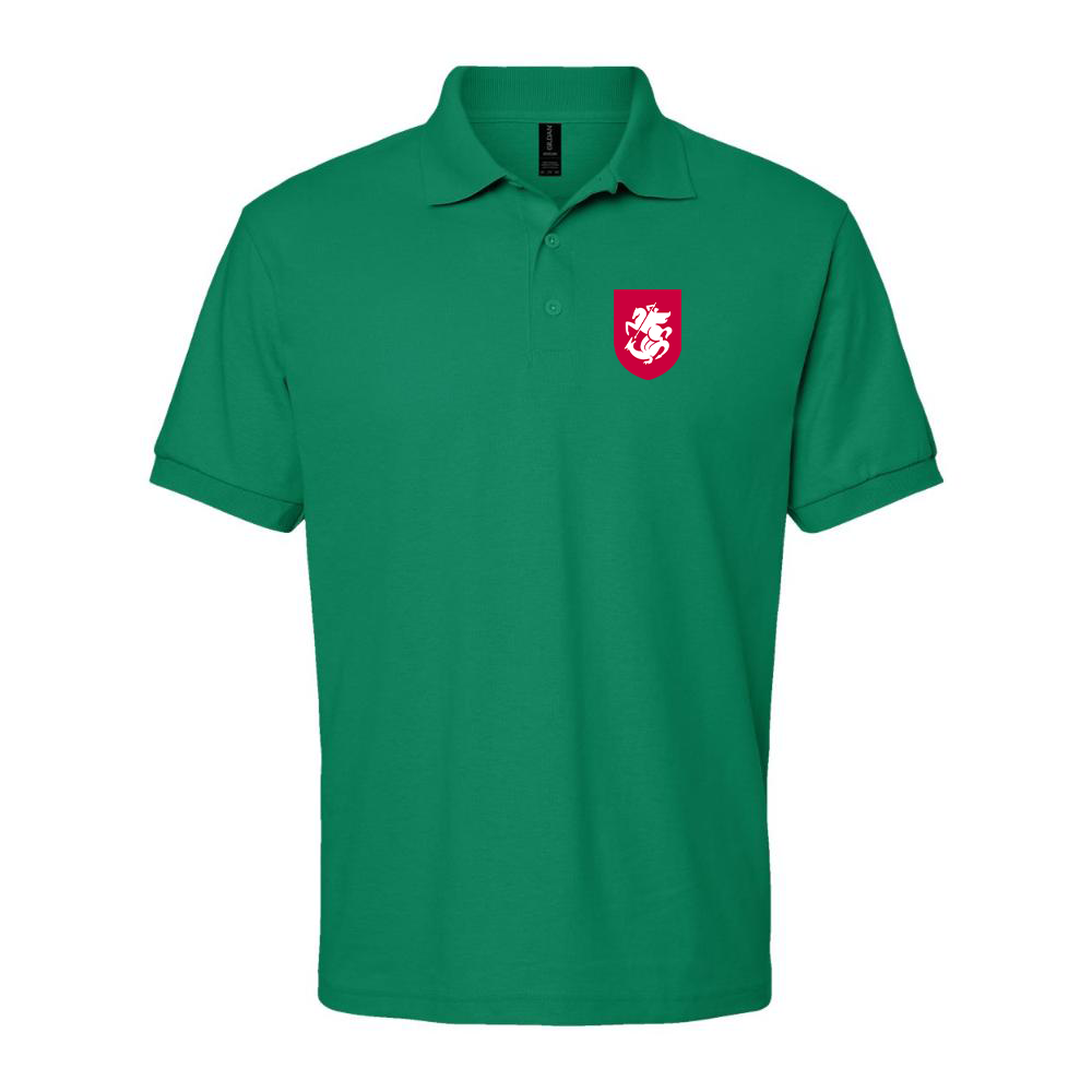 Men's Georgia National Soccer Team Dry Blend Polo