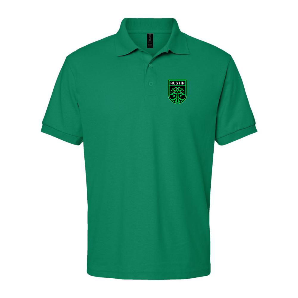 Men's Austin FC Dry Blend Polo