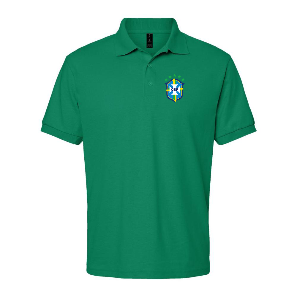 Men's Brazil National Soccer Team Dry Blend Polo