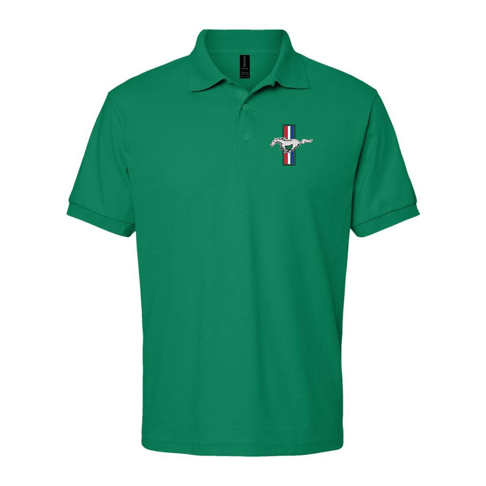 Men's Ford Mustang New Car Dry Blend Polo