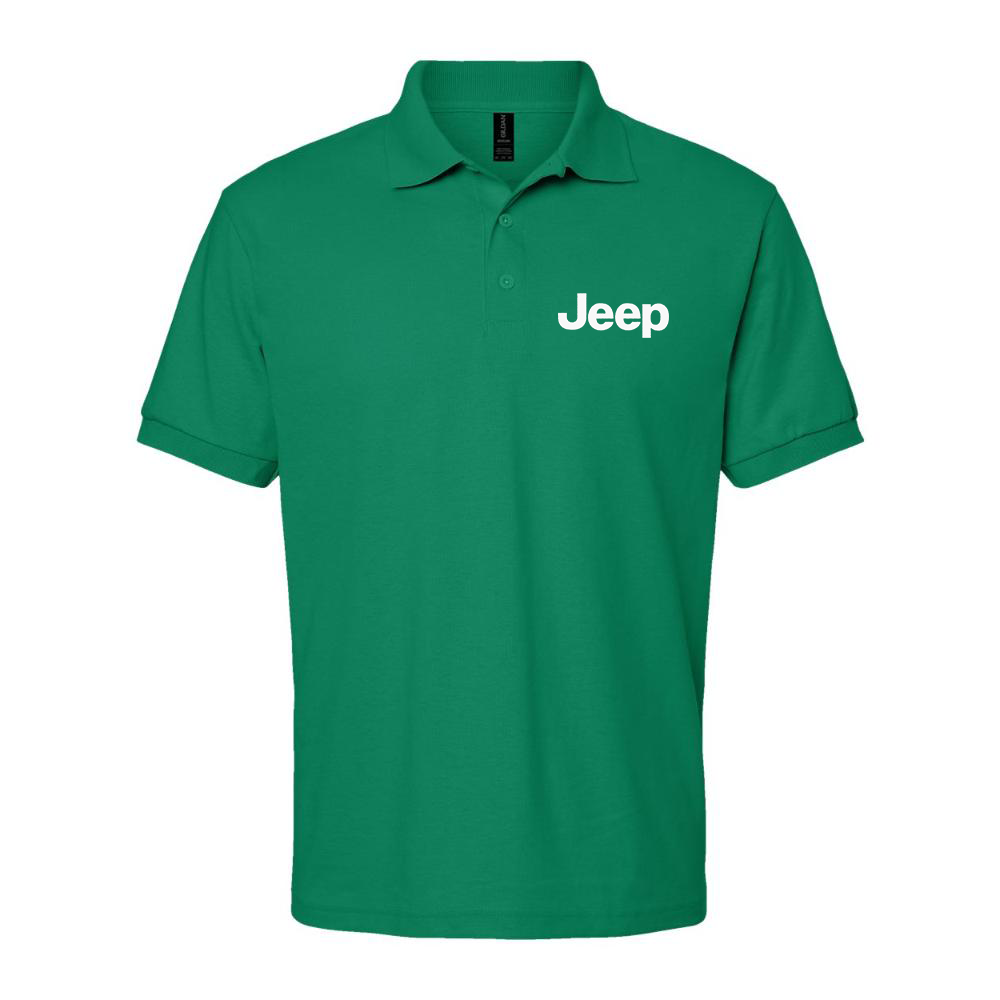 Men’s Jeep Car Dry Blend Polo