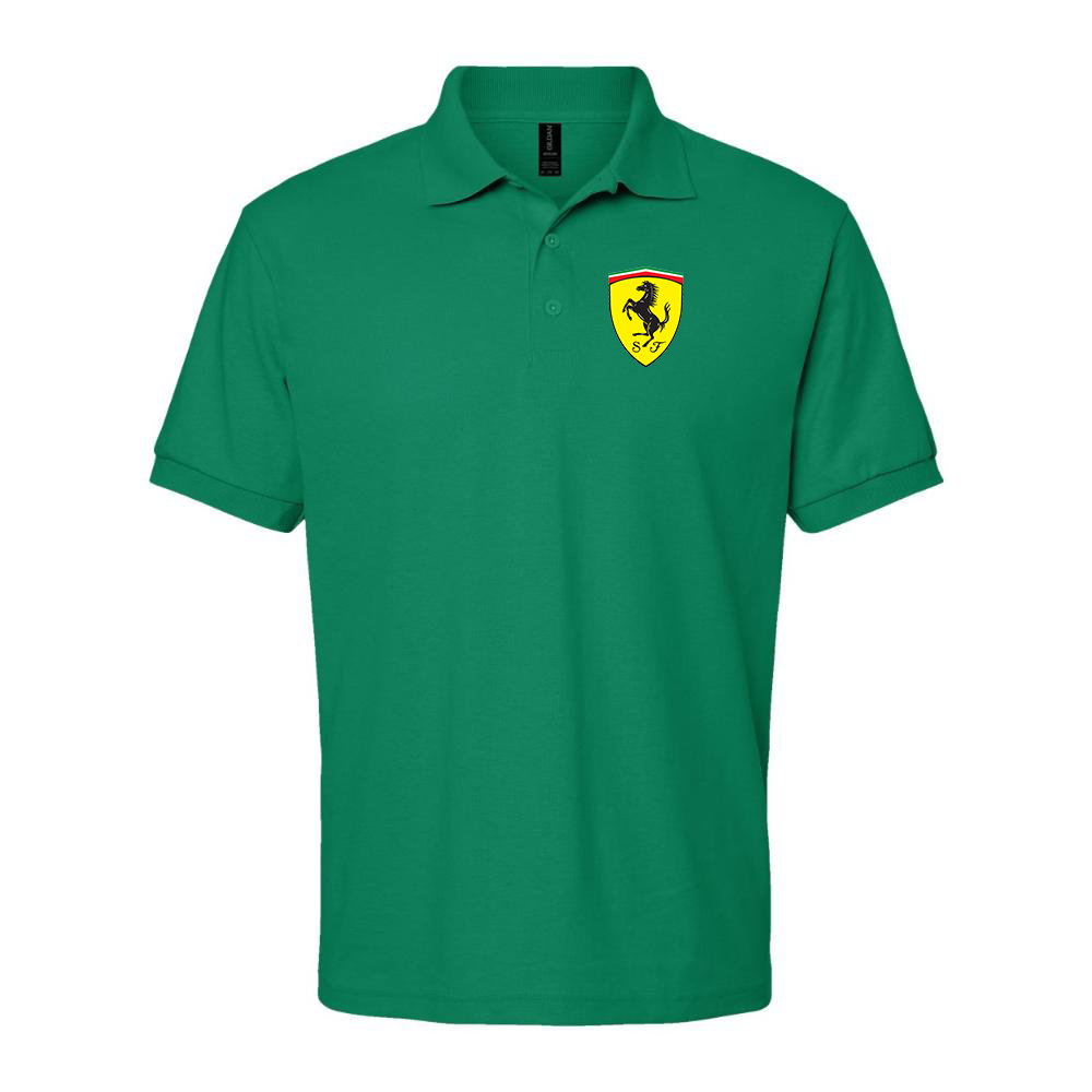Men’s Ferrari Motorsport Car Dry Blend Polo