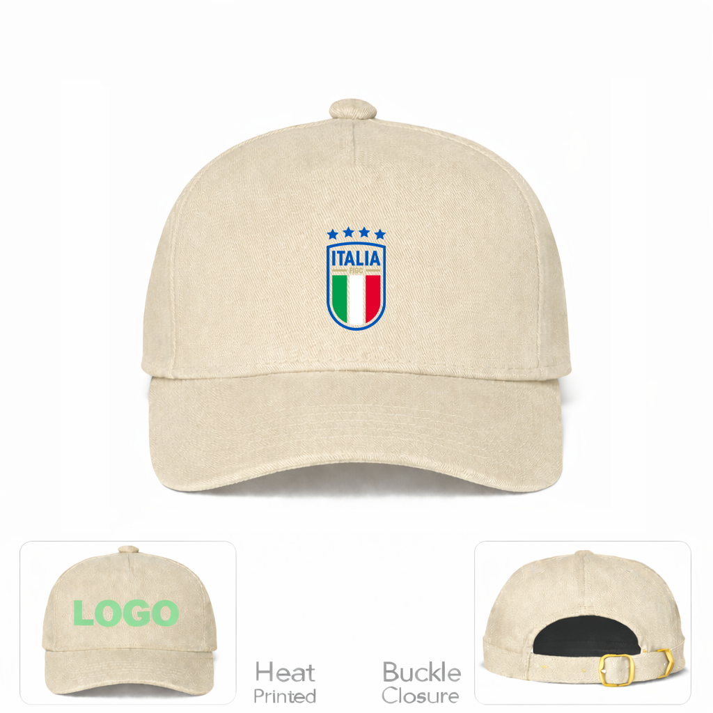 Italy National Soccer Dad Baseball Cap Hat