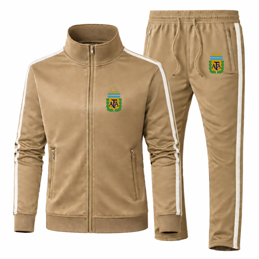 Men's Argentina National Soccer Team Logo Dri-Fit TrackSuit