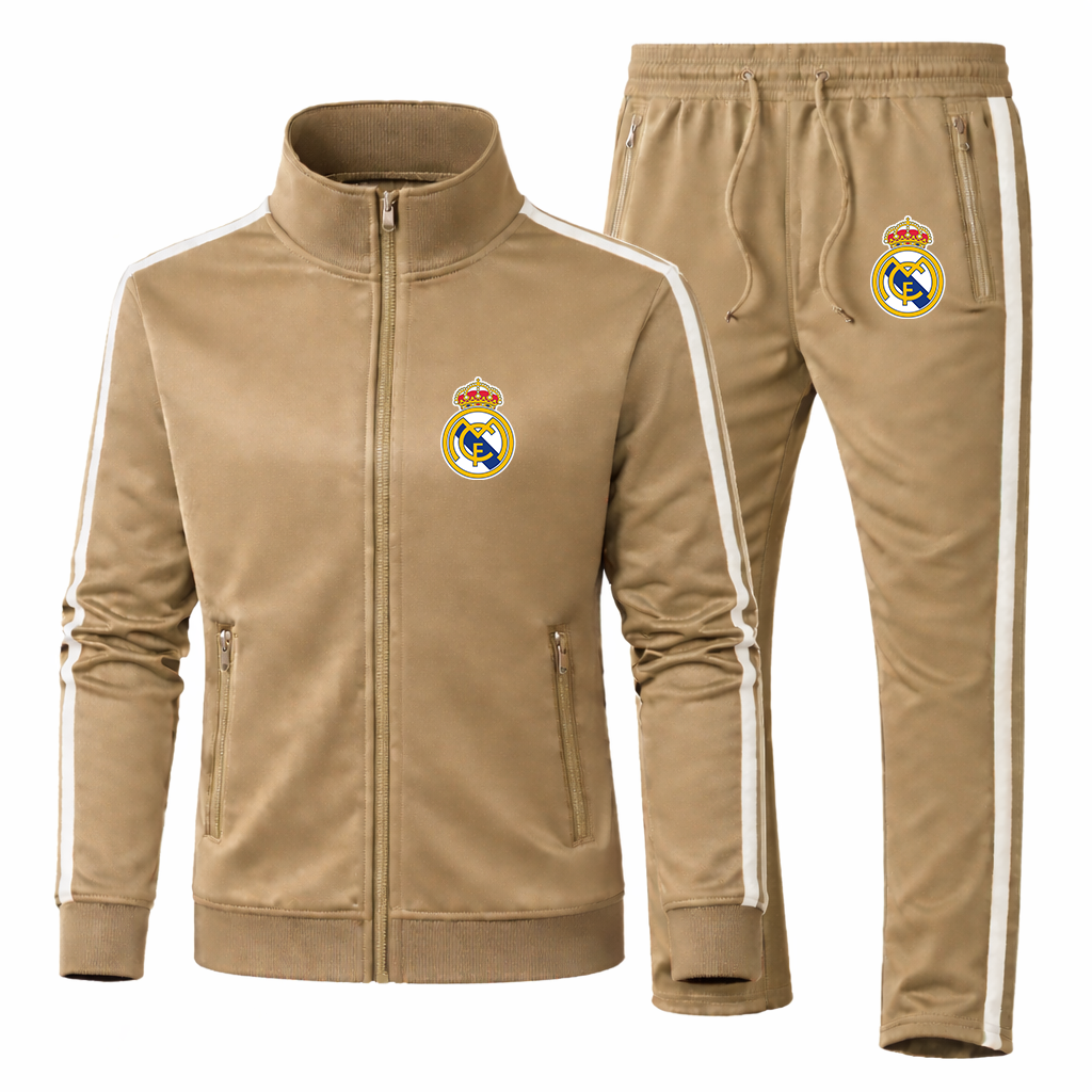 Men's Real Madrid Soccer Logo Dri-Fit TrackSuit