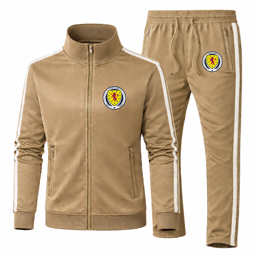 Men's Scotland National Soccer Team Dri-Fit TrackSuit