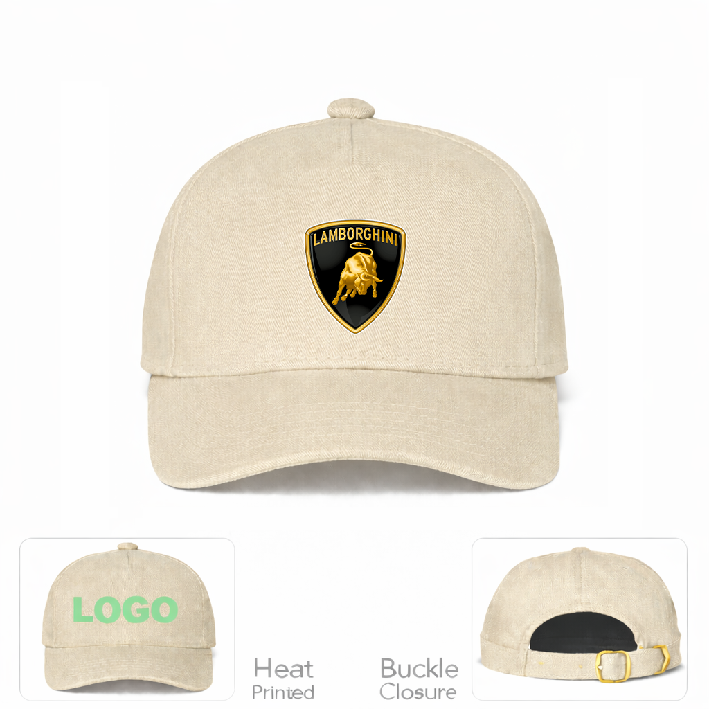 Lamborghini Car Dad Baseball Cap Hat