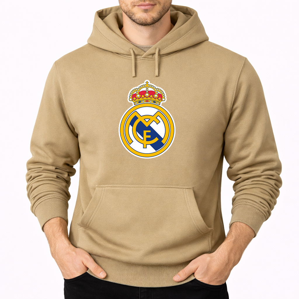 Men’s Real Madrid Soccer Pullover Hoodie
