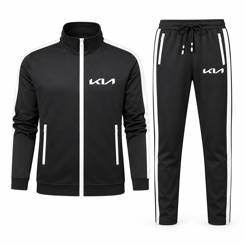 Men's Kia Car Dri-Fit TrackSuit | Color: Black | Image 1