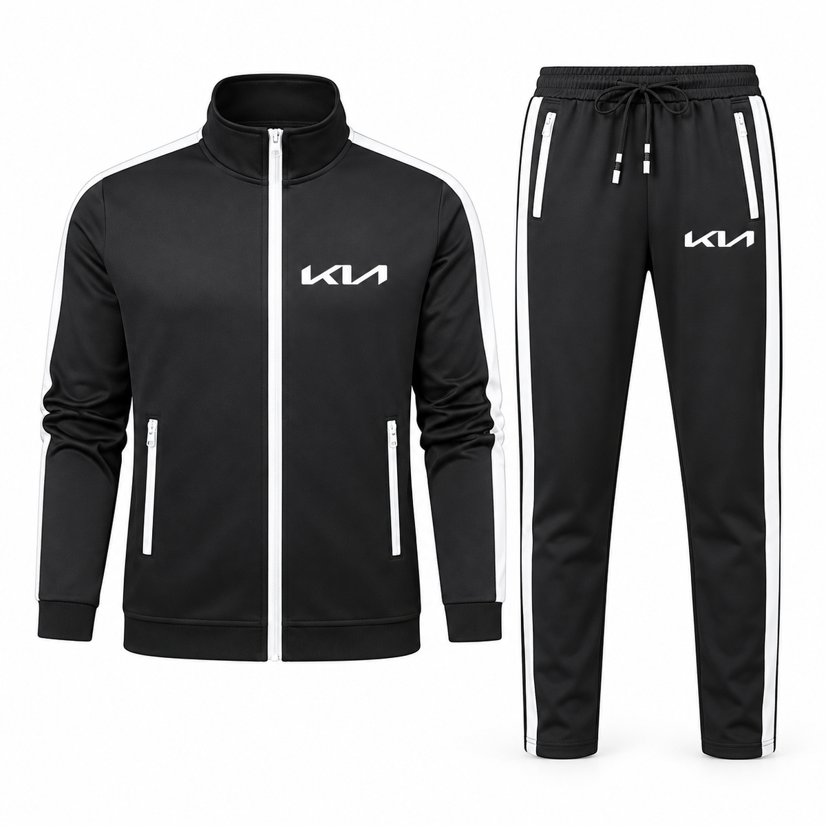 Men's Kia Car Dri-Fit TrackSuit | Color: Black | Image 1