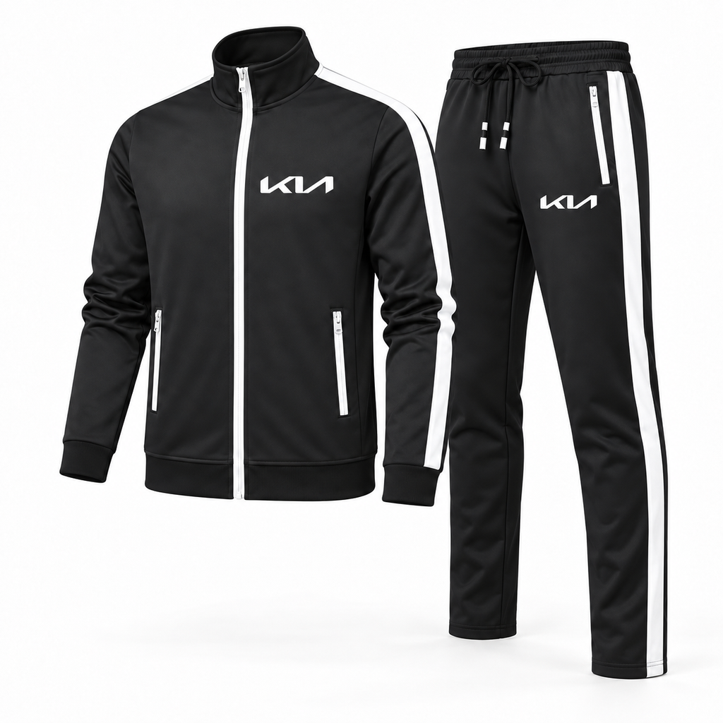 Men's Kia Car Dri-Fit TrackSuit | Color: Black | Image 2