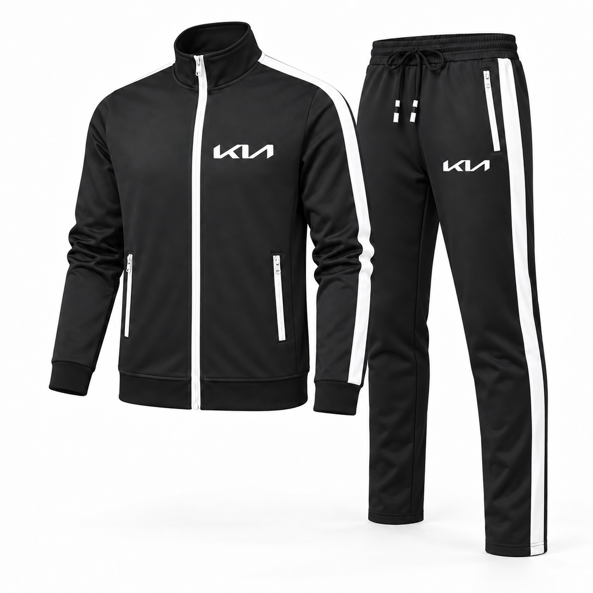 Men's Kia Car Dri-Fit TrackSuit | Color: Black | Image 2
