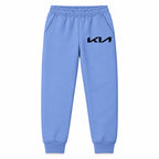 Kia youth jogger sweatpants in Carolina Blue, Youth Large ages 10–12