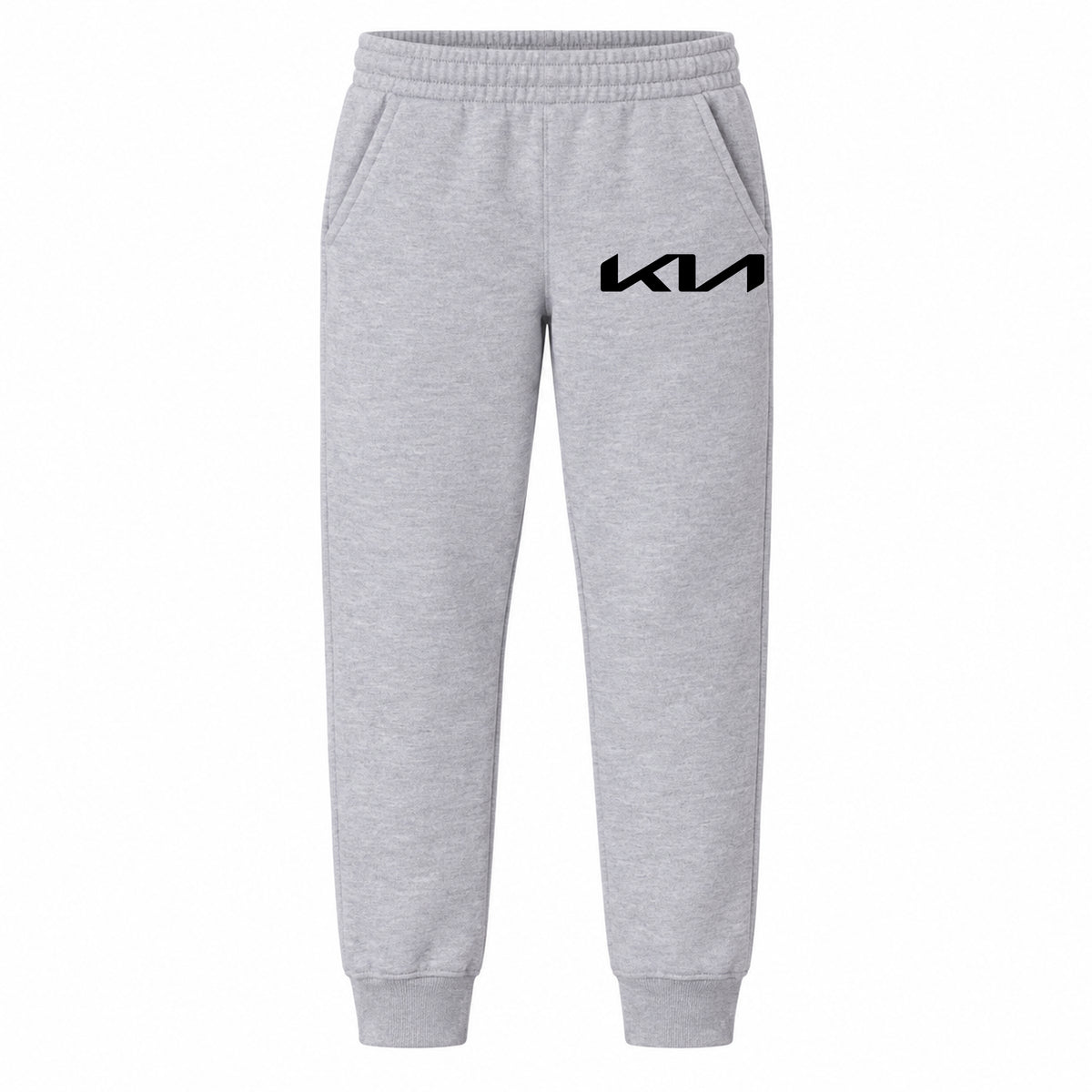Kia youth jogger sweatpants in Grey, Youth Large ages 10–12