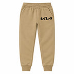 Kia youth jogger sweatpants in Khaki, Youth Large ages 10–12
