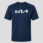 Kia polyester T-shirt — Navy — original logo