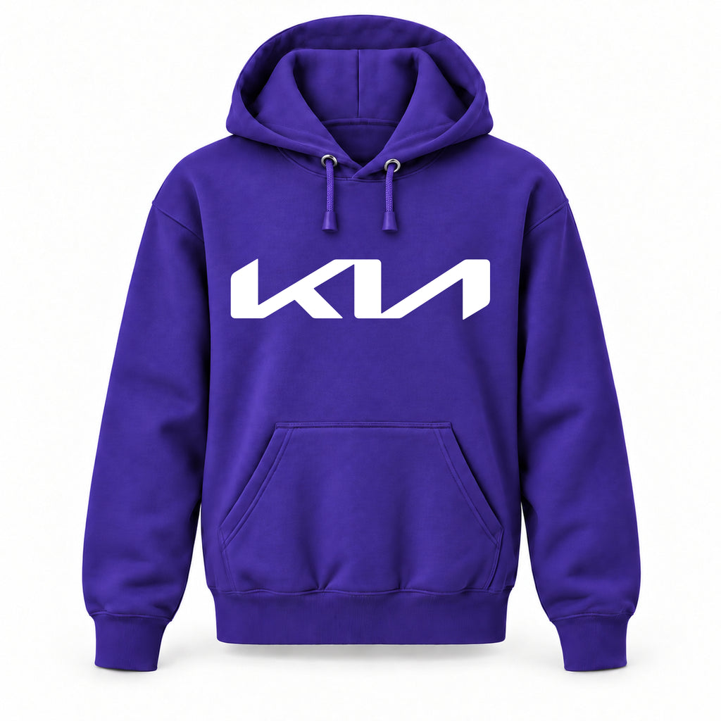 Kia - Youth Large Hoodie (Ages 10–12) | Color: Purple