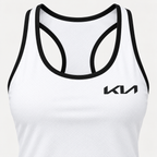 Kia women's tanktop and shorts set Tank detail | Color: White |